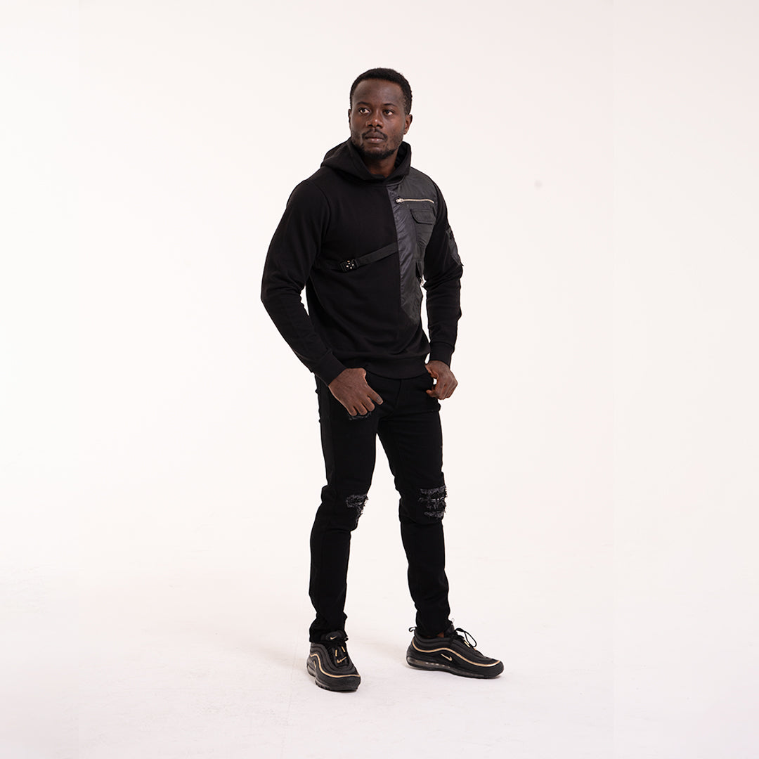 Cargo Street Buckle Hoodie