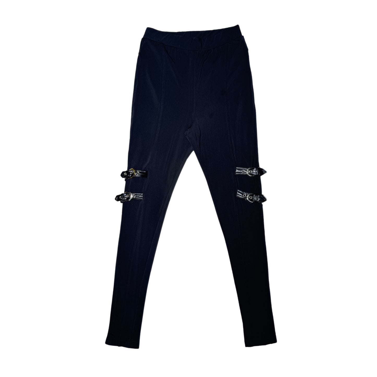 Black Buckle Legging