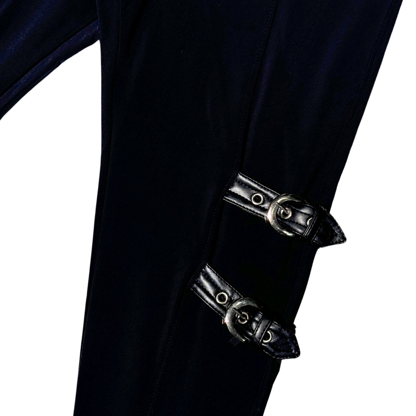 Black Buckle Legging