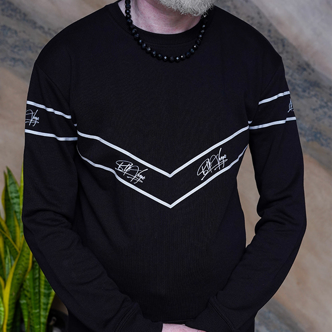 Signature V Print Sweatshirt