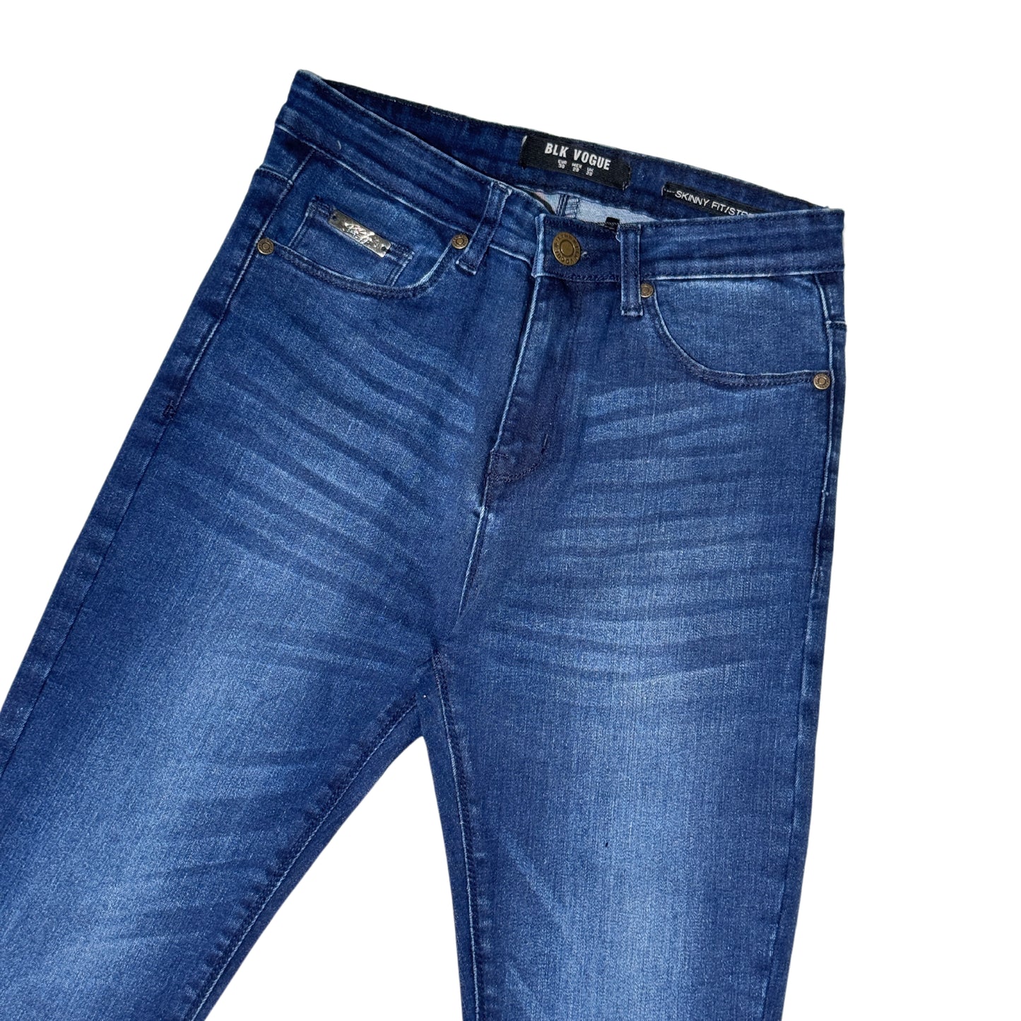 Blue Slim Fit Denim