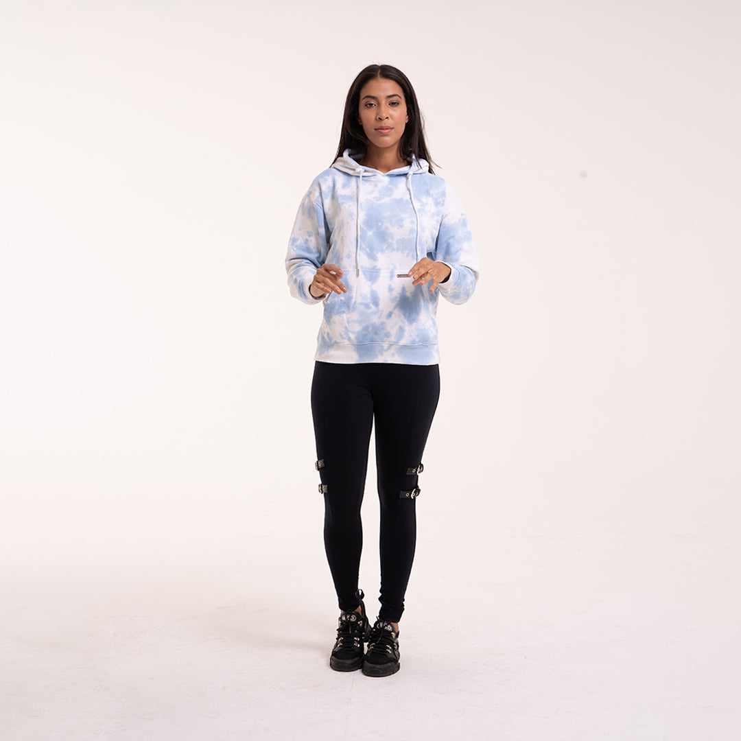 Tye & Dye Acid Wash Hoodie Women