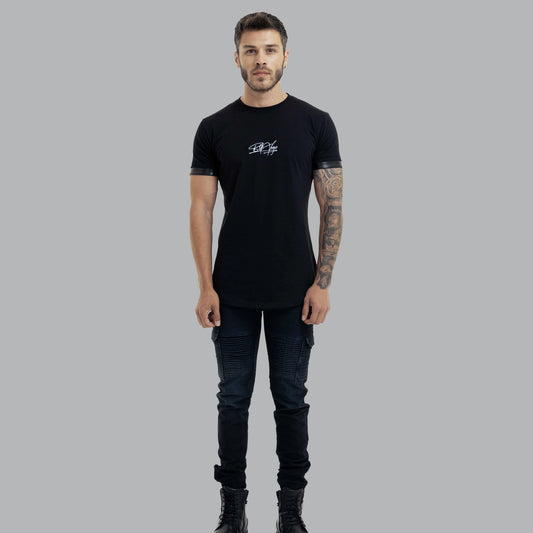 Vegan Leather Tee