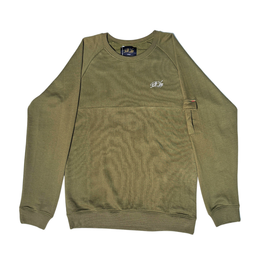 Khaki Tracksuit Sweatshirt Women