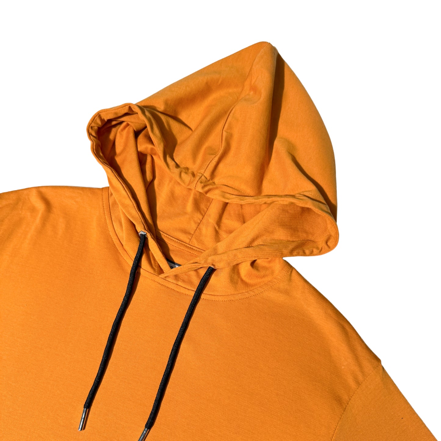 Orange Hoodie Half Sleeves