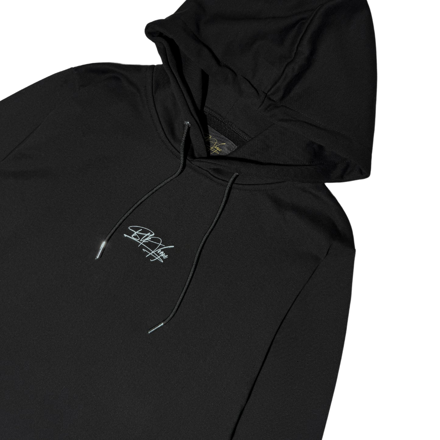 Signature Tape Slim Fit  Tracksuit Black Hoodie