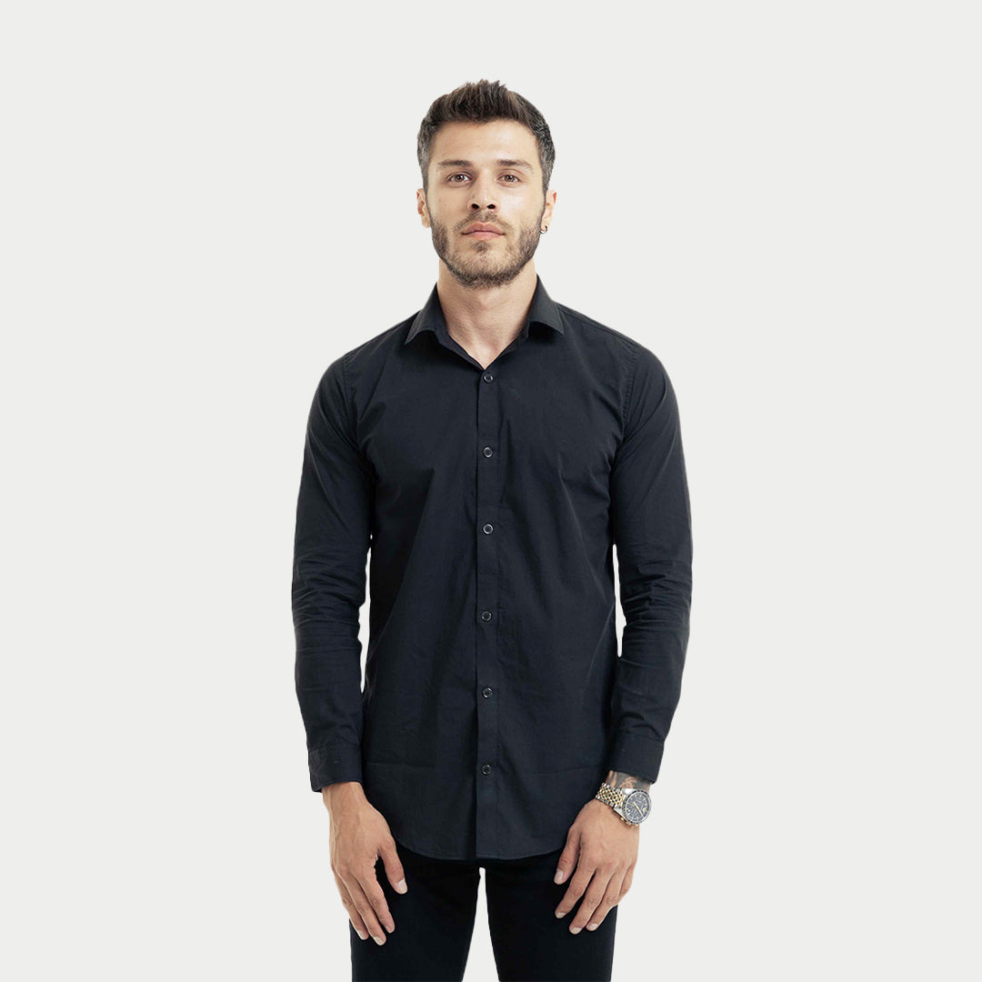 Black Oxford Classic Shirt