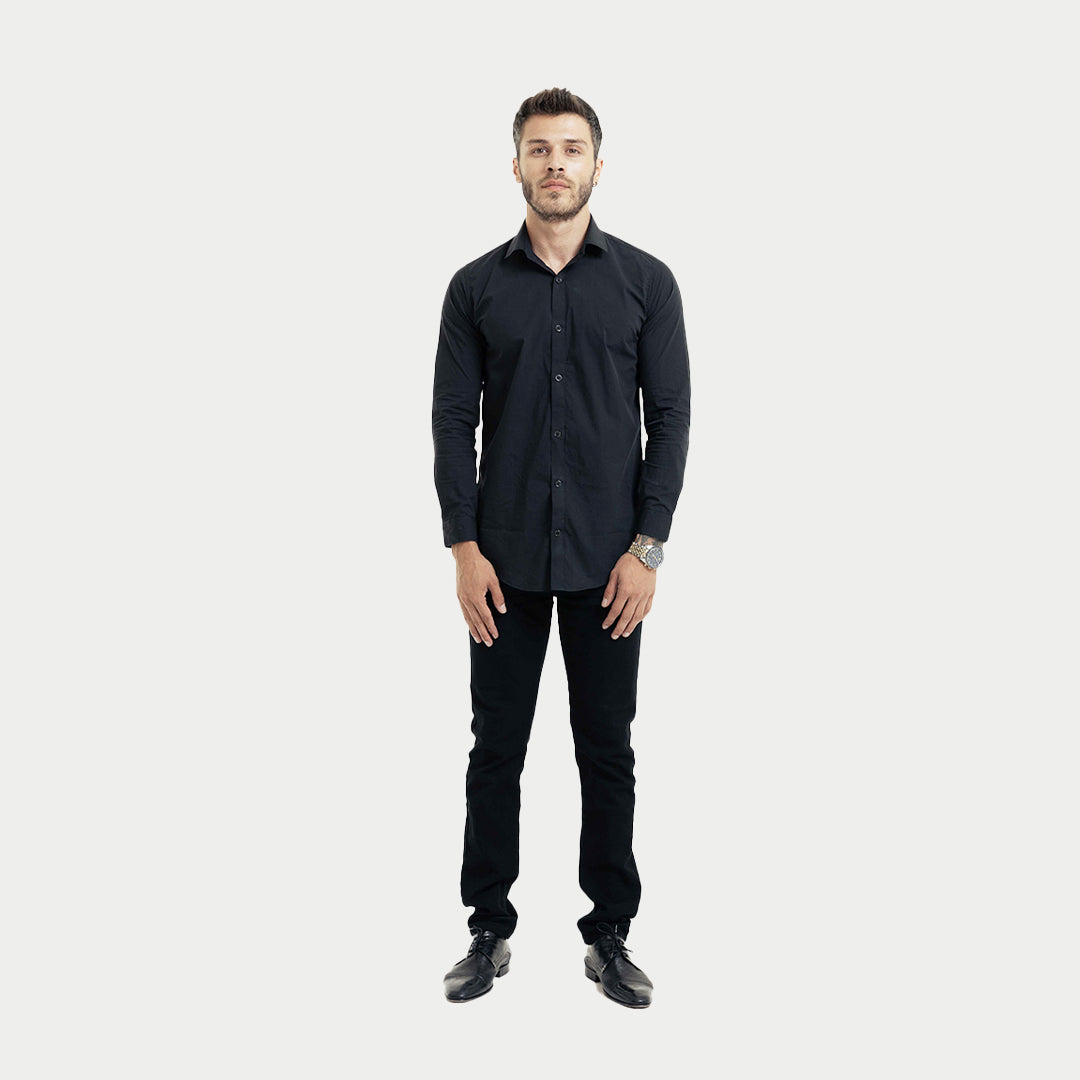 Black Oxford Classic Shirt